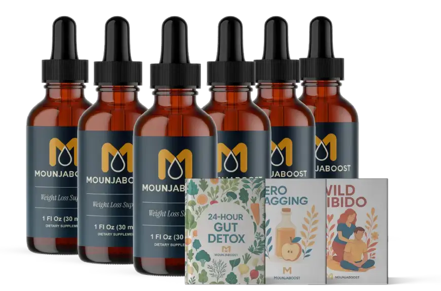 MounjaBoost 6-bottle ultimate pack — best value 180-day weight loss supply