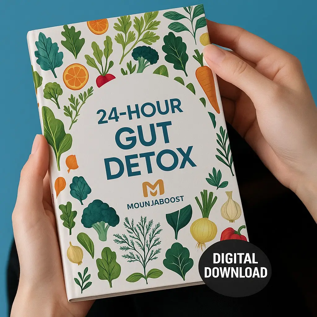 MounjaBoost Bonus 1 — 24-Hour Gut Detox guide for faster fat cell reduction